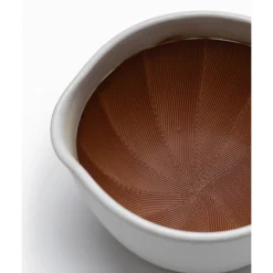 Mujun Suri Bowl met Stamper L, wit