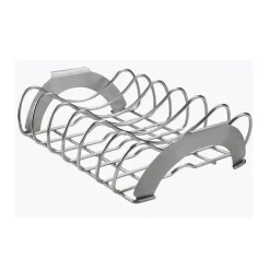 Napoleon Pro RVS Sparerib- en Braadstukhouder