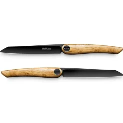 Nesmuk Janus Steakmessenset, 2-delig olijfhout