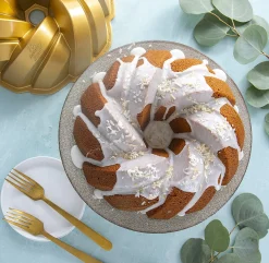 Nordic Ware Braided Bundt Tulbandvorm, goud
