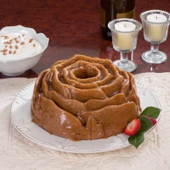 Nordic Ware Rose Tulbandvorm, 23,5cm koper