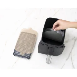 NoStik Dual Air Fryer Beschermfolie, 4 stuks
