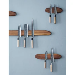 Noyer Messenmagneet, 25cm walnoot