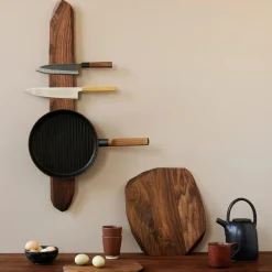Noyer Messenmagneet, 40cm walnoot