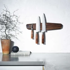 Noyer Messenmagneet, 60cm walnoot