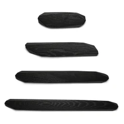Noyer Messenmagneet, 80cm zwart