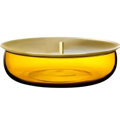 Nude Beret Voorraadschaal, Ø21,4cm amber geel