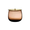 Nude Beret Voorraadschaal, Ø13cm caramel bruin