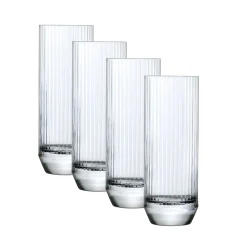 Nude Big Top Highball Longdrink glazen, 0,43L 4 stuks