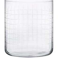 Nude Finesse Grid Lowball Glazen, 0,3L 4 stuks