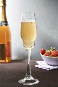 Nude Heads Up Champagneglazen, 0,24L 2-delig