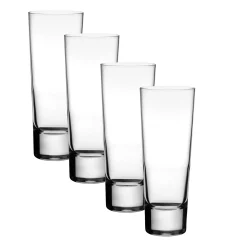 Nude Highlands Highball Longdrink glazen, 0,34L 4 stuks