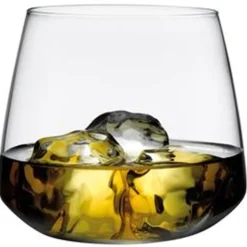 Nude Mirage Lowball Whiskyglazen, 0,385L 4 stuks