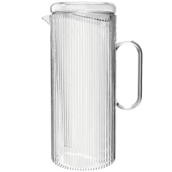 Nuts Waterkaraf met Deksel, 1,2L transparant