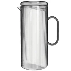 Nuts Waterkaraf met Deksel, 1,2L smoke