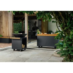 Ofyr Classic+ Storage PRO Black 100 Vuurschaal