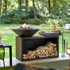 Ofyr Island+ Black 100 Buitenkeuken, keramiek
