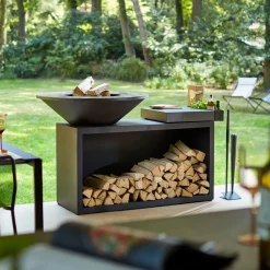Ofyr Island+ Black 85 Buitenkeuken, keramiek