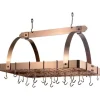 Old Dutch Satin Plafondpannenrek, 76x52cm koper