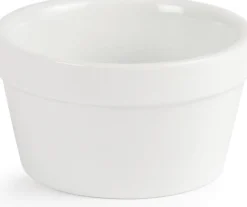 Olympia Tapas Ramekin Stapelbaar, 9,5cm wit 6 stuks