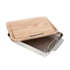 Ooni Braadslede met Grillrooster en Snijplank, 43x30,5cm