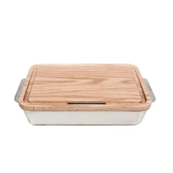 Ooni Braadslede met Grillrooster en Snijplank, 43x30,5cm
