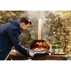 Ooni Pizzaschep Geperforeerd, 30cm aluminium