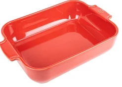 Peugeot Appolia Ovenschaal, 32x22cm rood