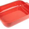 Peugeot Appolia Ovenschaal, 40x27cm rood