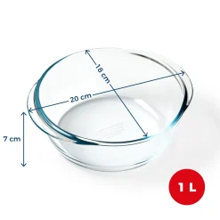 Pyrex Airfryer Ovenschaal Rond, 20cm