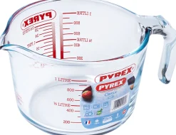 Pyrex Classic Maatbeker met oor, 1L