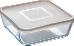 Pyrex Cook & Freeze Schaal Vierkant met Deksel, 20x20cm