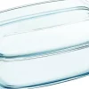 Pyrex Slowcook Ovenschaal met Glazen Deksel, 33x19cm