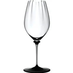 Riedel Fatto A Mano Performance Riesling Mondgeblazen Wijnglas, zwarte voet