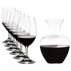 Riedel Ouverture Magnum Glazenset met Apple Decanteerkaraf, 7-delig