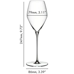 Riedel Veloce Rosé Wijnglas, 2 stuks