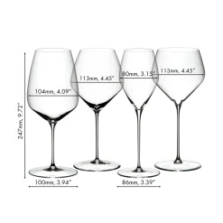 Riedel Veloce Tasting Wijnglazenset, 4-delig