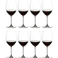 Riedel Veritas Cabernet/Merlot Wijnglas, 8 stuks