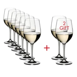 Riedel Vinum Viognier/Chardonnay Wijnglas, 8 stuks