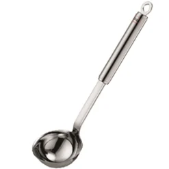 Rösle Sauslepel met Schenkrand, 33,5cm