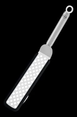 Rösle Silicone Series Gebogen Spatel Flexibel, 32cm geperforeerd