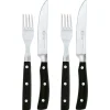 Rösle Steakbestekset, 4-delig zwart