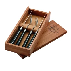 Rösle Steakbestekset, 4-delig zwart