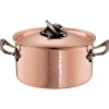 Ruffoni Opus Cupra Kookpan met Deksel, 16cm