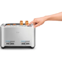 Sage The Smart Toast Broodrooster, 4 sleuven rvs