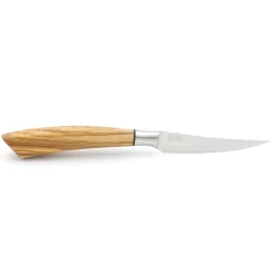 Saladini Steakmessenset 6-delig, 23cm olijfhout