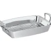 Scanpan Impact Braadslede met Grillrooster, 42x26cm