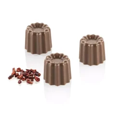 Silikomart Cannelé 01-P Chocoladevorm, 24-vaks