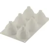 SIlikomart 3Design Cream Bakvorm, 6-vaks