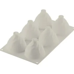 SIlikomart 3Design Cream Bakvorm, 6-vaks